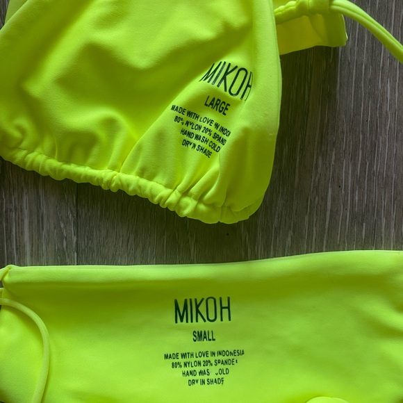 mikoh neon bikini - Picture 2 of 2